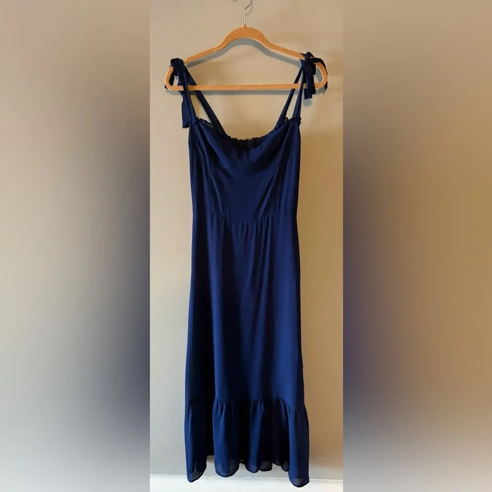 Reformation Nikita Navy Blue Women's Dress size 10- $278 - Picture 6 of 12
